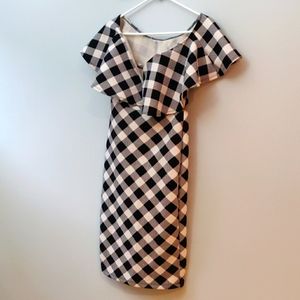 Black and white dress